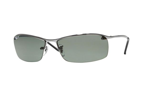 Ray-Ban Aviator Large Metal RB 3183 004/9A Sonnenbrille in gunmetal - megabrille