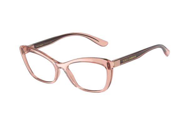 Dolce & Gabbana DG5082 3148 Brille in transparent pink - megabrille