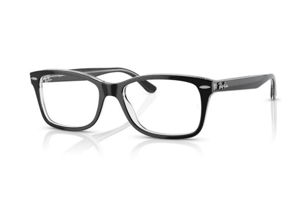 Ray-Ban RX5428 2034 Brille in schwarz auf transparent - megabrille