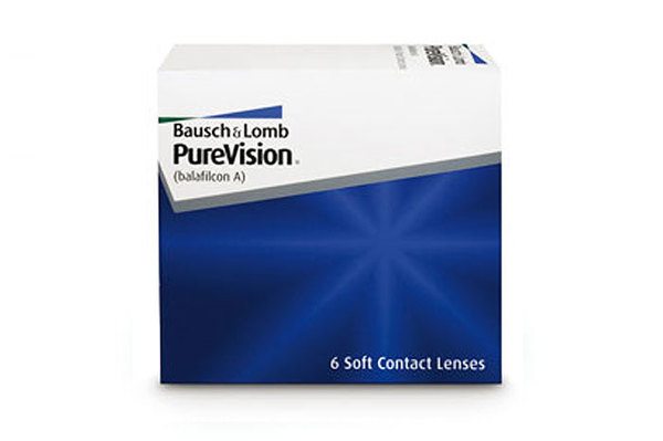 Bausch & Lomb PureVision® Spheric 6er Box Monatslinsen für 30 Tage non-stop - megabrille