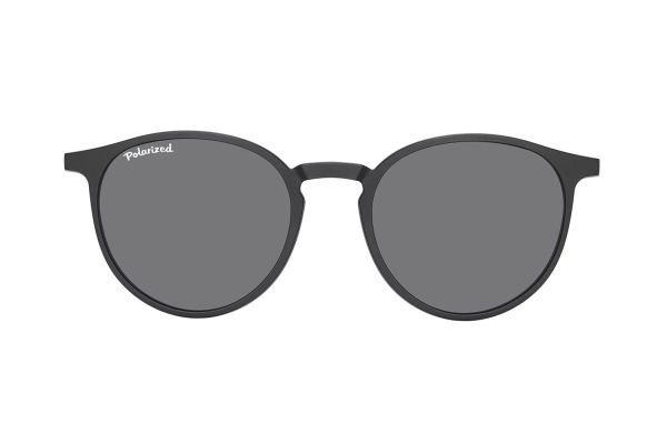 Megabrille TRC-195-1 Sonnenbrillenclip für Brille TRC-195 in schwarz - megabrille