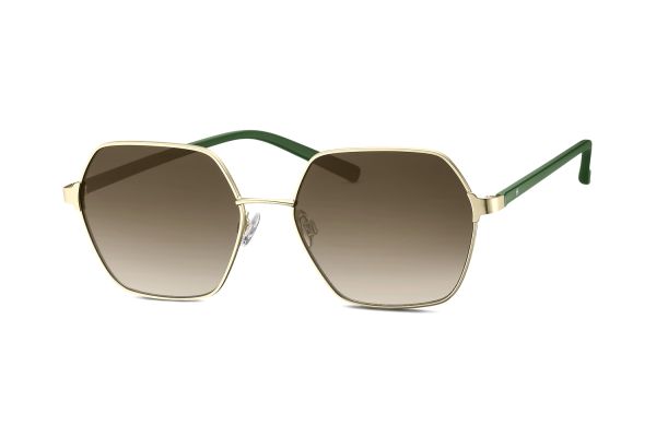 Humphrey's 585323 24 Sonnenbrille in gold/grün - megabrille