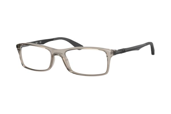 Ray-Ban RX7017 8059 Brille in trasparent gray - megabrille