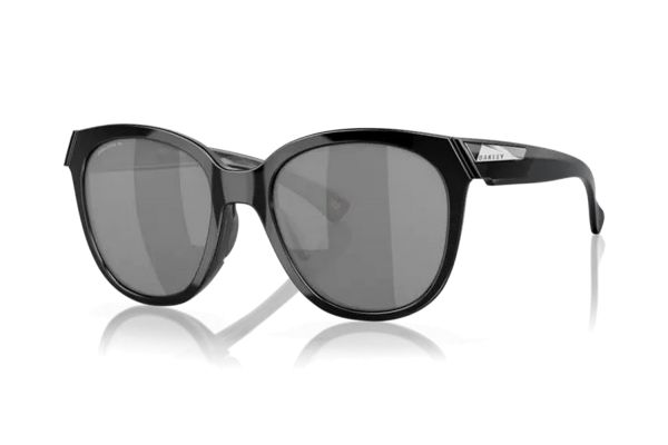 Oakley Low Key OO9433 07 Sonnenbrille in schwarz glänzend - megabrille