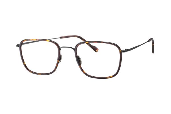 TITANflex 820866 10 Brille in schwarz/havanna - megabrille