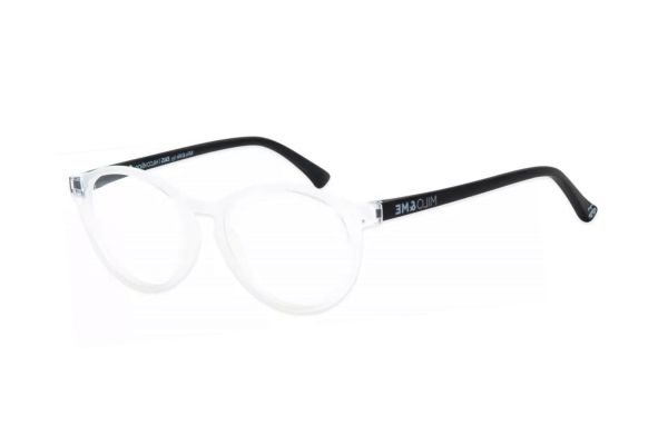 Milo&Me Modell Kim 1301897 Kinderbrille in transparent klar/schwarz - megabrille