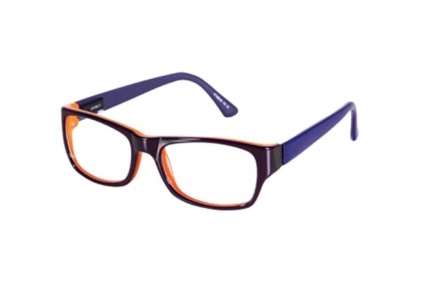 eye:max 5792 11 Brille in aubergine/orange - megabrille