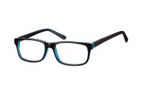 Megabrille Modell A70G Brille in schwarz/blau