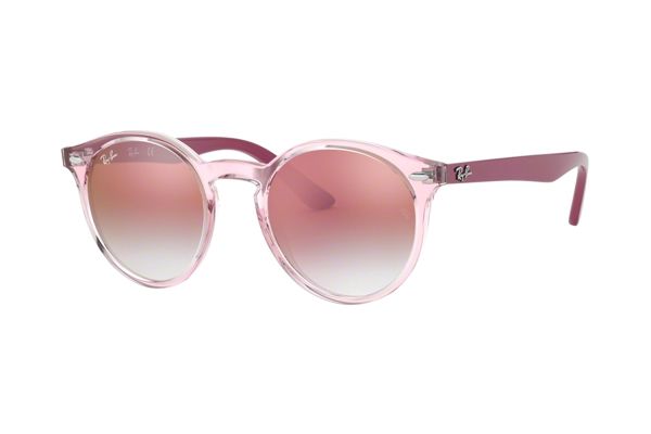 Ray-Ban RJ9064S 7052V0 Kindersonnenbrille in trasparent pink - megabrille