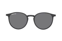 Megabrille TRC-195-1 Sonnenbrillenclip für Brille TRC-195 in schwarz