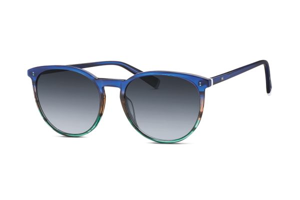 Humphrey's 588160 74 Sonnenbrille in blau/transparent grün - megabrille