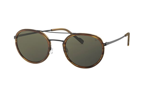 TITANflex 824123 10 Sonnenbrille in schwarz matt/havanna - megabrille