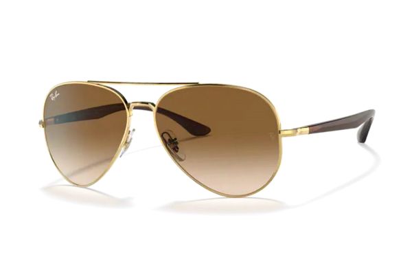 Ray-Ban RB3675 001/51 Sonnenbrille in gold - megabrille