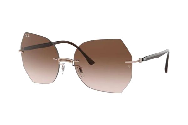 Ray-Ban RB 8065 155/13 Sonnenbrille in brown in light brown - megabrille