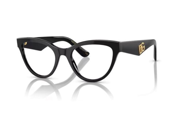 Dolce&Gabbana DG3372 501 Brille in schwarz - megabrille