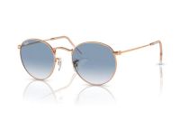Ray-Ban Round Metal RB3447 92023F Sonnenbrille in rotgold - megabrille