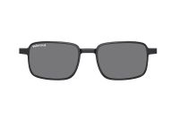 Megabrille MC93-1 Sonnenbrillenclip für Brille MC93 in matt schwarz - megabrille