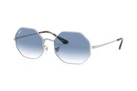 Ray-Ban Octagon RB1972 91493F Sonnenbrille in silver