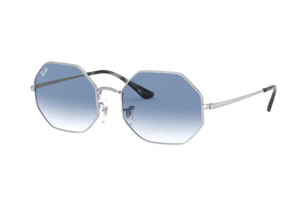 Ray-Ban Octagon RB1972 91493F Sonnenbrille in silver - megabrille