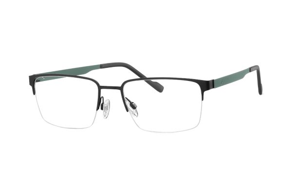 TITANflex 820883 10 Brille in schwarz/türkis - megabrille
