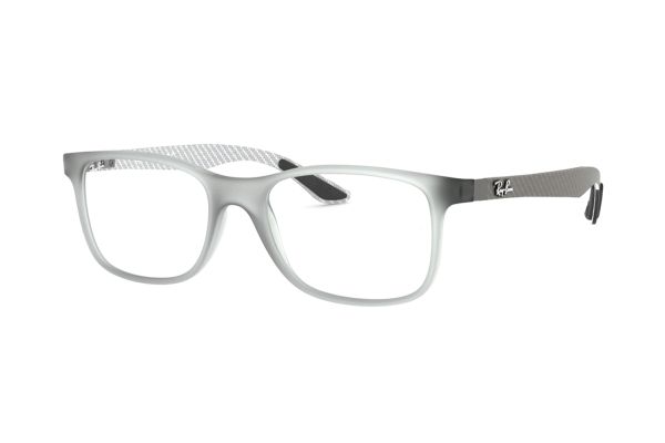 Ray-Ban RX8903 5244 Brille in matte trasparent grey - megabrille