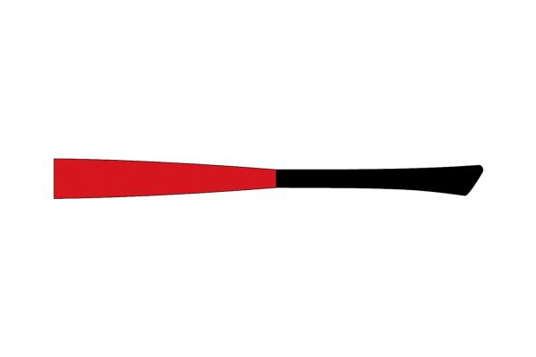 eye:max Wechselbügel 5601 331 ribbon red matt | uni matt - megabrille