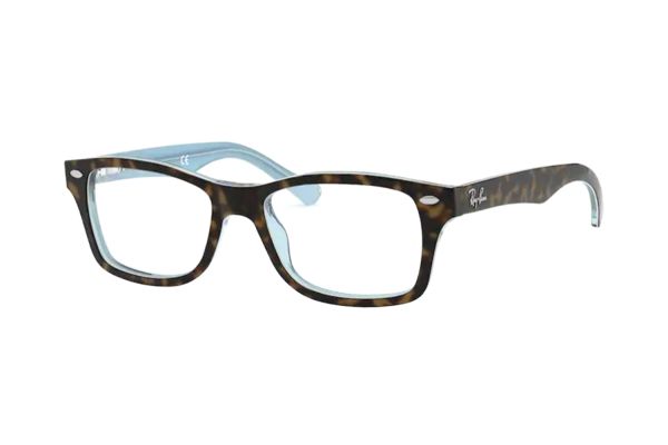 Ray-Ban RY1531 3701 Kinderbrille in top havana on havana blue - megabrille