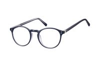 Megabrille Modell AC43H Brille in dunkelblau/transparent