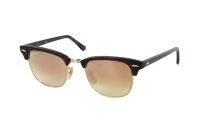 Ray-Ban Clubmaster RB 3016 990/7O Sonnenbrille in shiny red/havana