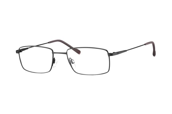 TITANflex 820745 10 Brille in schwarz matt - megabrille