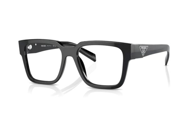Prada PR08ZV 1AB1O1 Brille in schwarz - megabrille