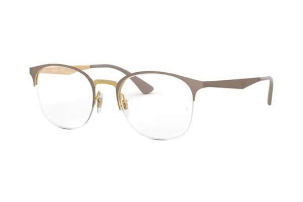 Ray-Ban RX6422 3005 Brille in gold on top matte beige - megabrille