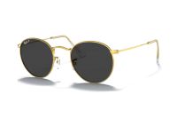 Ray-Ban Round Metal RB3447 919648 Sonnenbrille in shiny gold