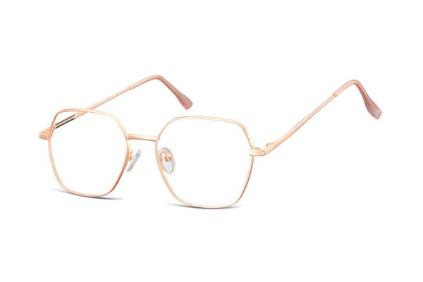 Megabrille Modell 911D Brille in pink gold - megabrille