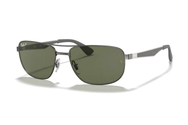 Ray-Ban RB3528 029/9A Sonnenbrille in gunmetal - megabrille