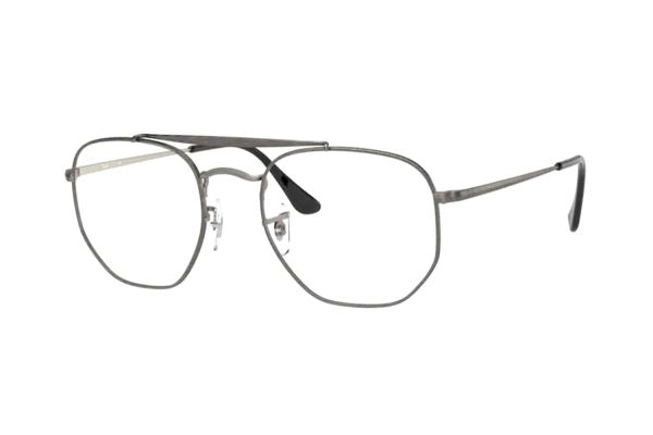 Ray-Ban The Marshal RX3648V 3118 Brille in antique gunmetal - megabrille