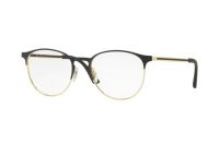 Ray-Ban RX6375 2890 Brille in gold top in black