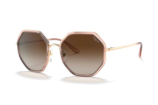 Vogue VO4224S 515213 Sonnenbrille in rotgold/rosa - megabrille