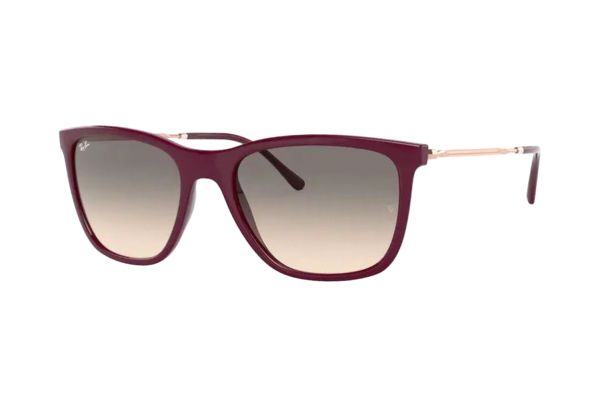 Ray-Ban RB 4344 653432 Sonnenbrille in red cherry - megabrille