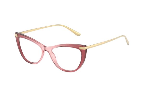 Dolce & Gabbana DG3329 3267 Brille in pink multilayer - megabrille
