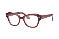 Ray-Ban State Street RX5486 8097 Brille in havana on transparent purple
