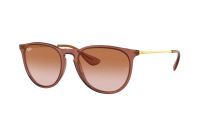 Ray-Ban Erika RB4171 659013 Sonnenbrille in transparent light brown