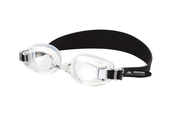 Megabrille Modell MG1A Kinderschwimmbrille in schwarz - megabrille