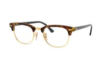 Ray-Ban Clubmaster RX5154 5494 Brille in brown havana