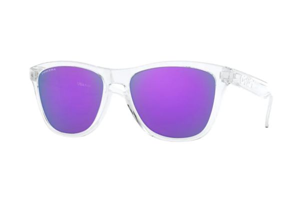 Oakley Frogskins OO9013 H7 Sonnenbrille in polished clear - megabrille