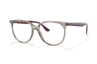 Ray-Ban RX4378V 8083 Brille in grau transparent