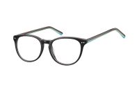 Megabrille Modell AC36 Brille in schwarz