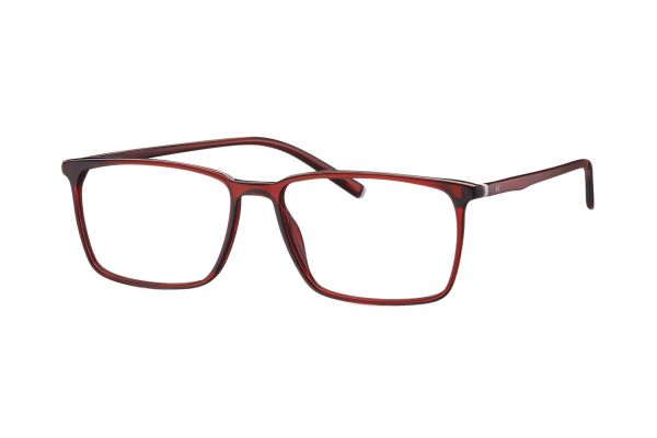 Humphrey's 583127 50 Brille in rot transparent - megabrille