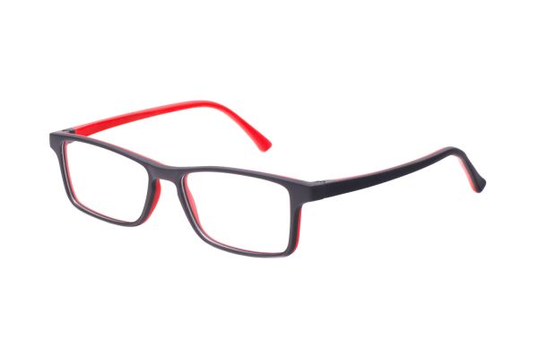 Milo & Me Modell 5 85050 13 Kinderbrille in schwarz/rot - megabrille