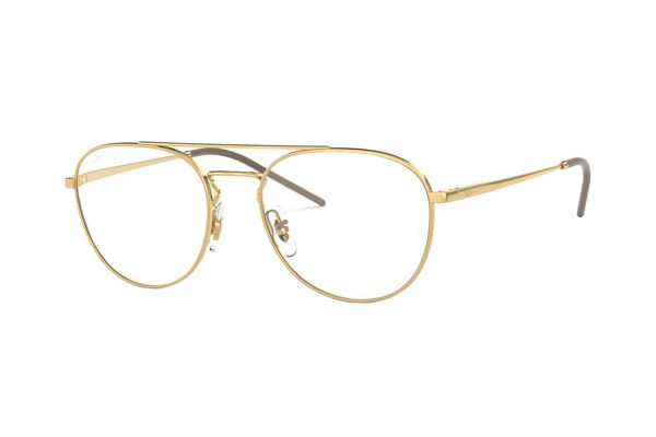 Ray-Ban RX6414 2500 Brille in gold - megabrille